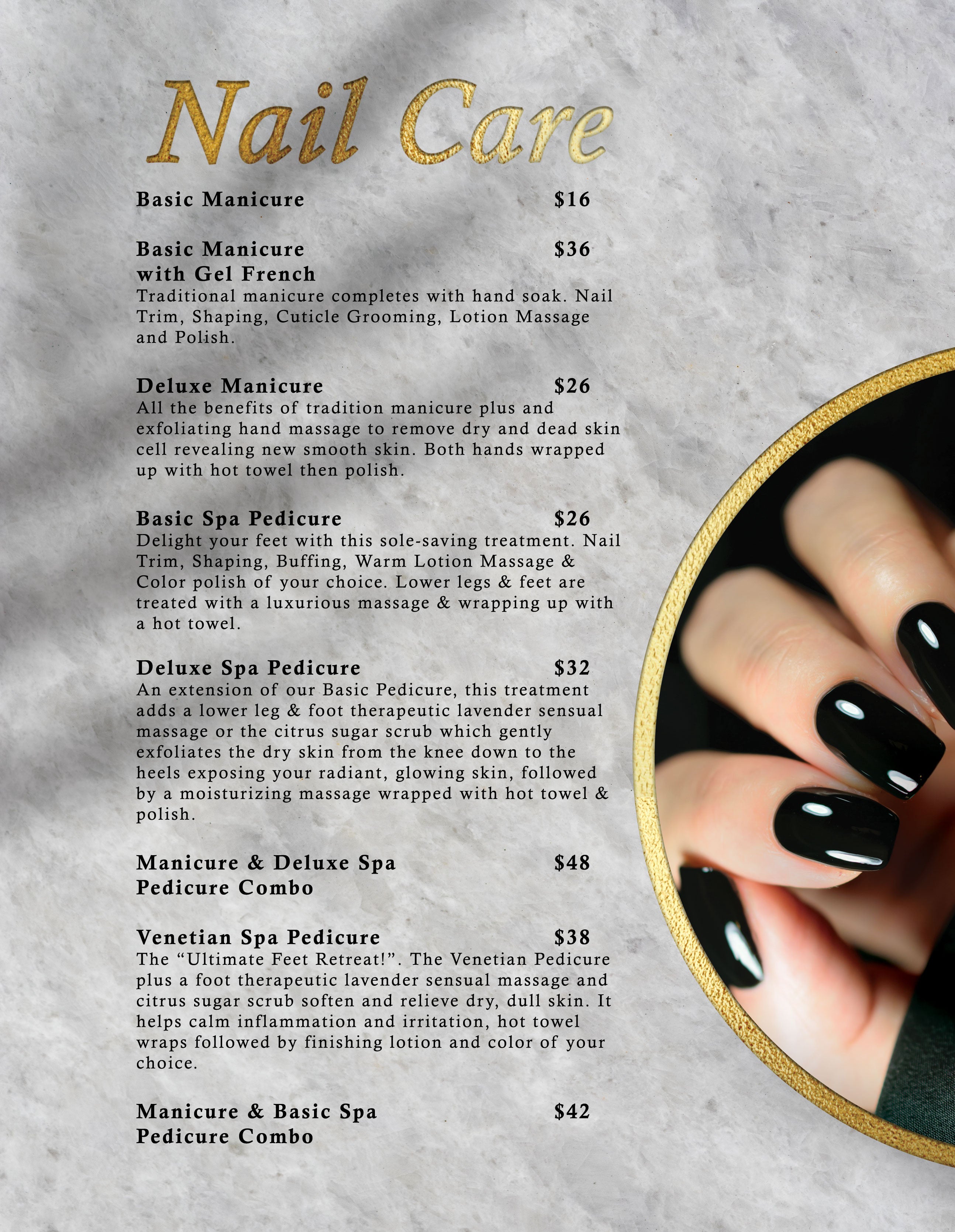 4 Page Menu 8.5x11 - 253