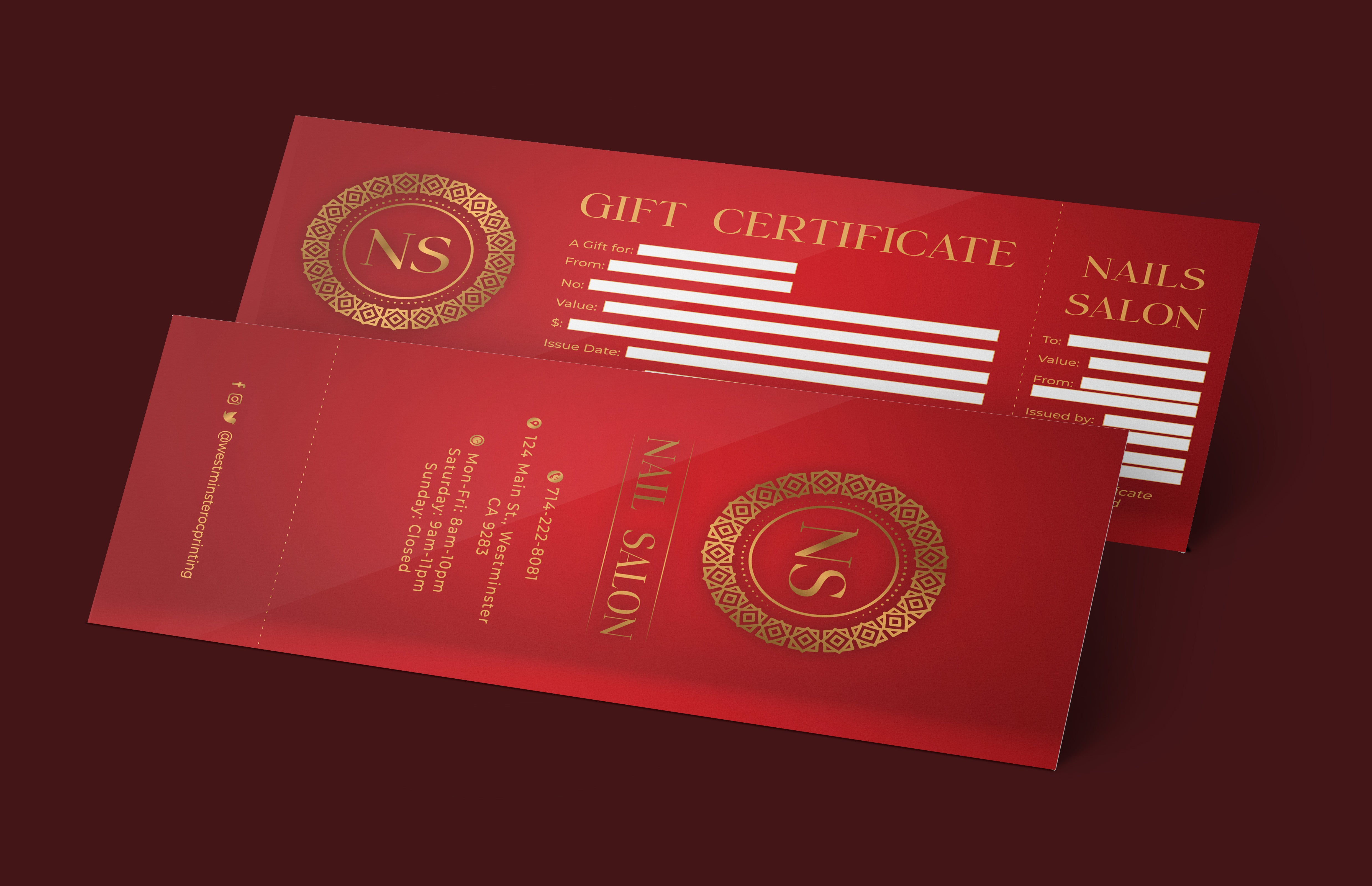 Gift Certificate - 235