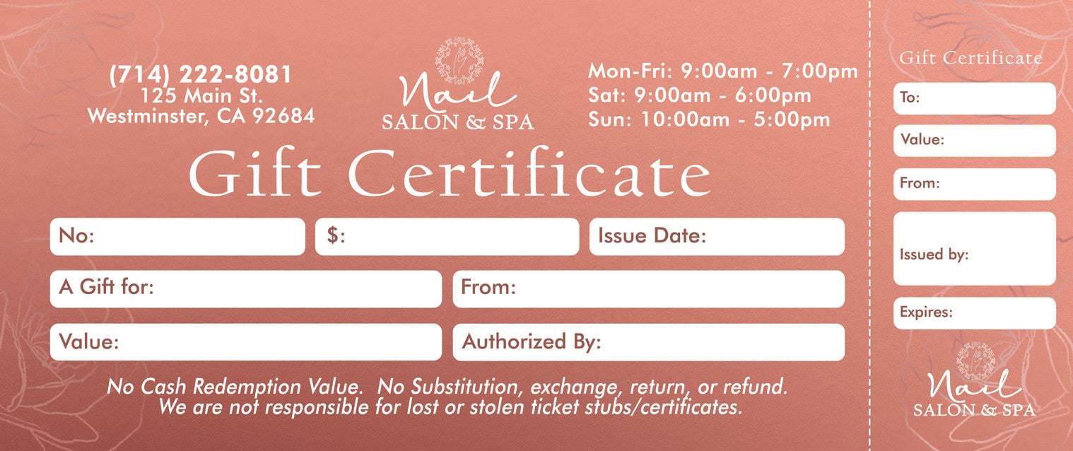 Gift Certificate - 265