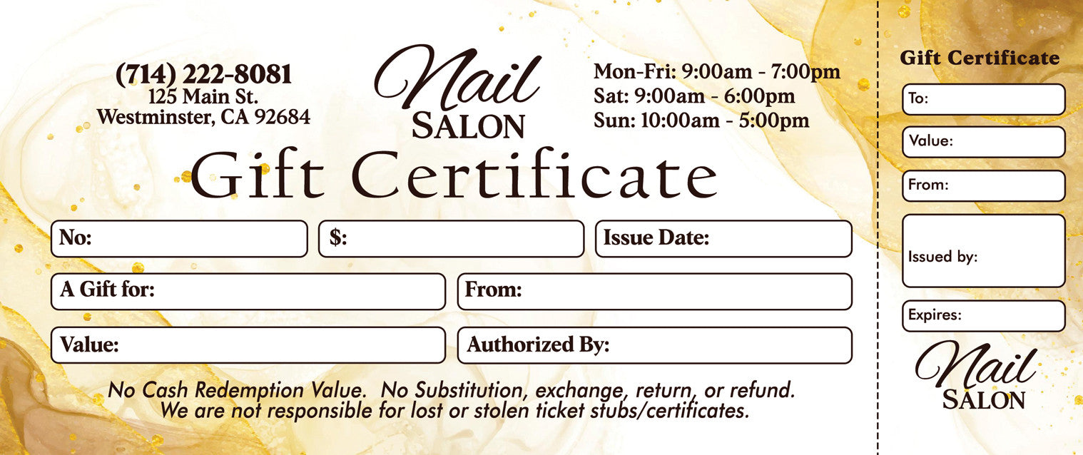 Gift Certificate - 268