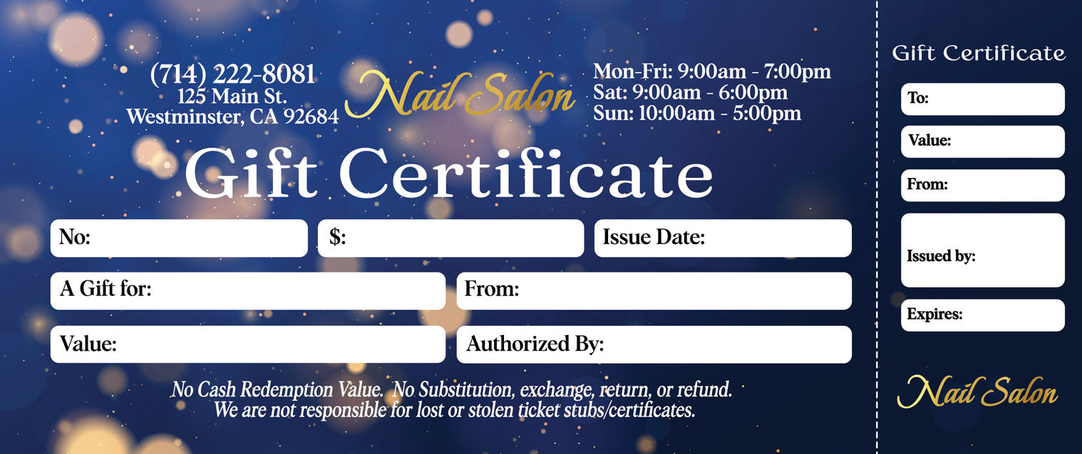 Gift Certificate - 270