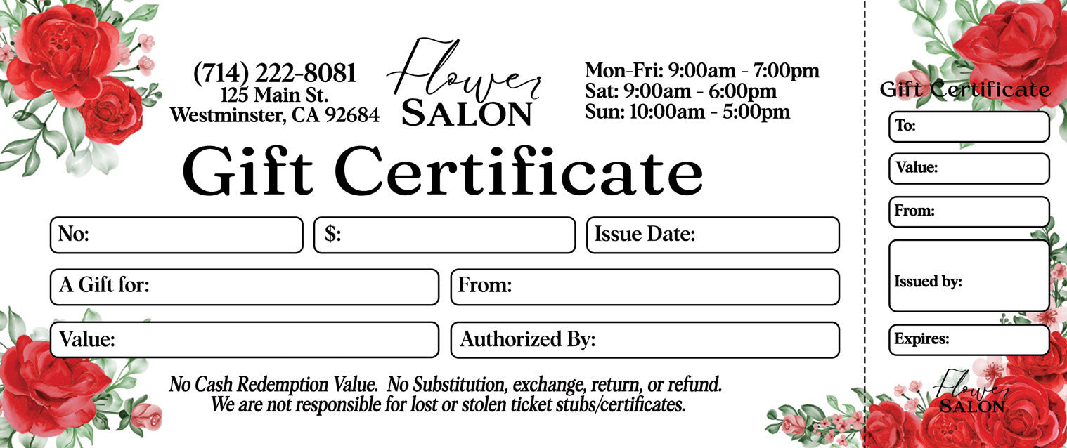 Gift Certificate - 271