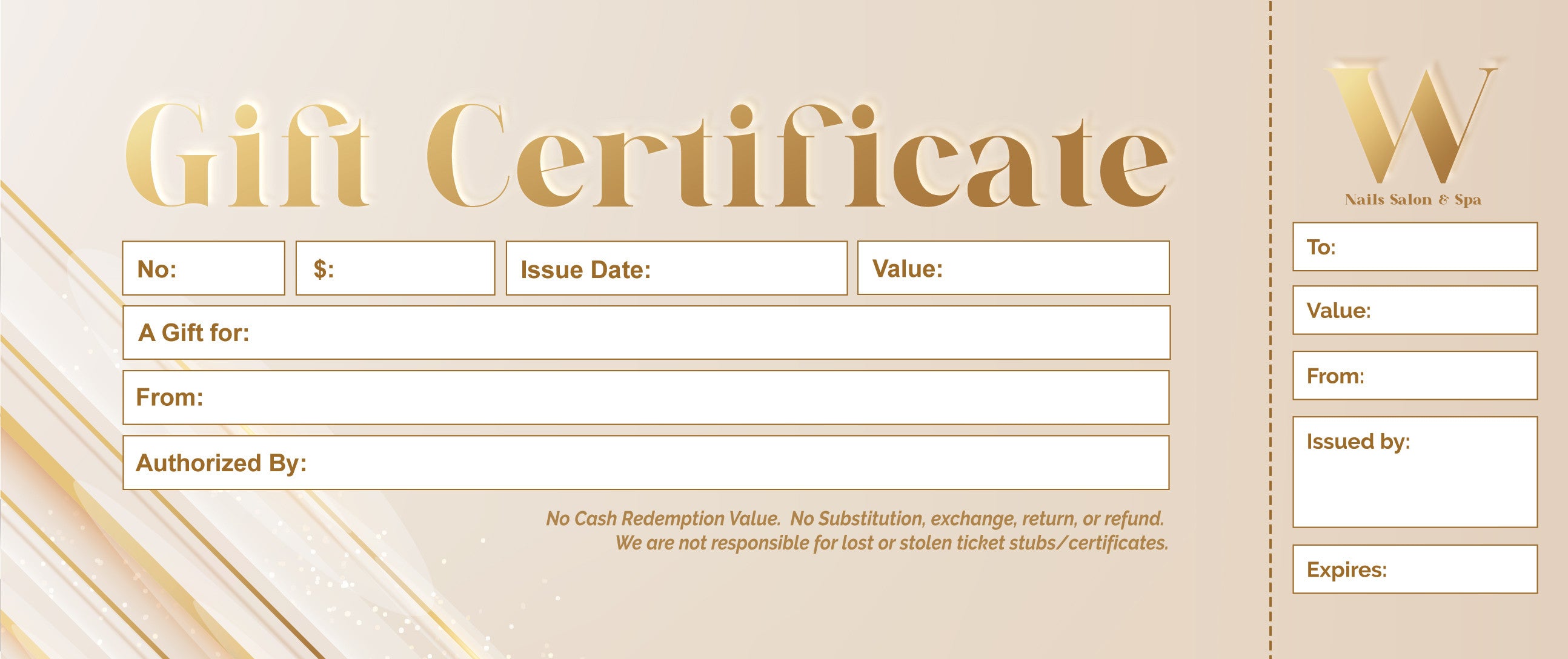 Gift Certificate - 293