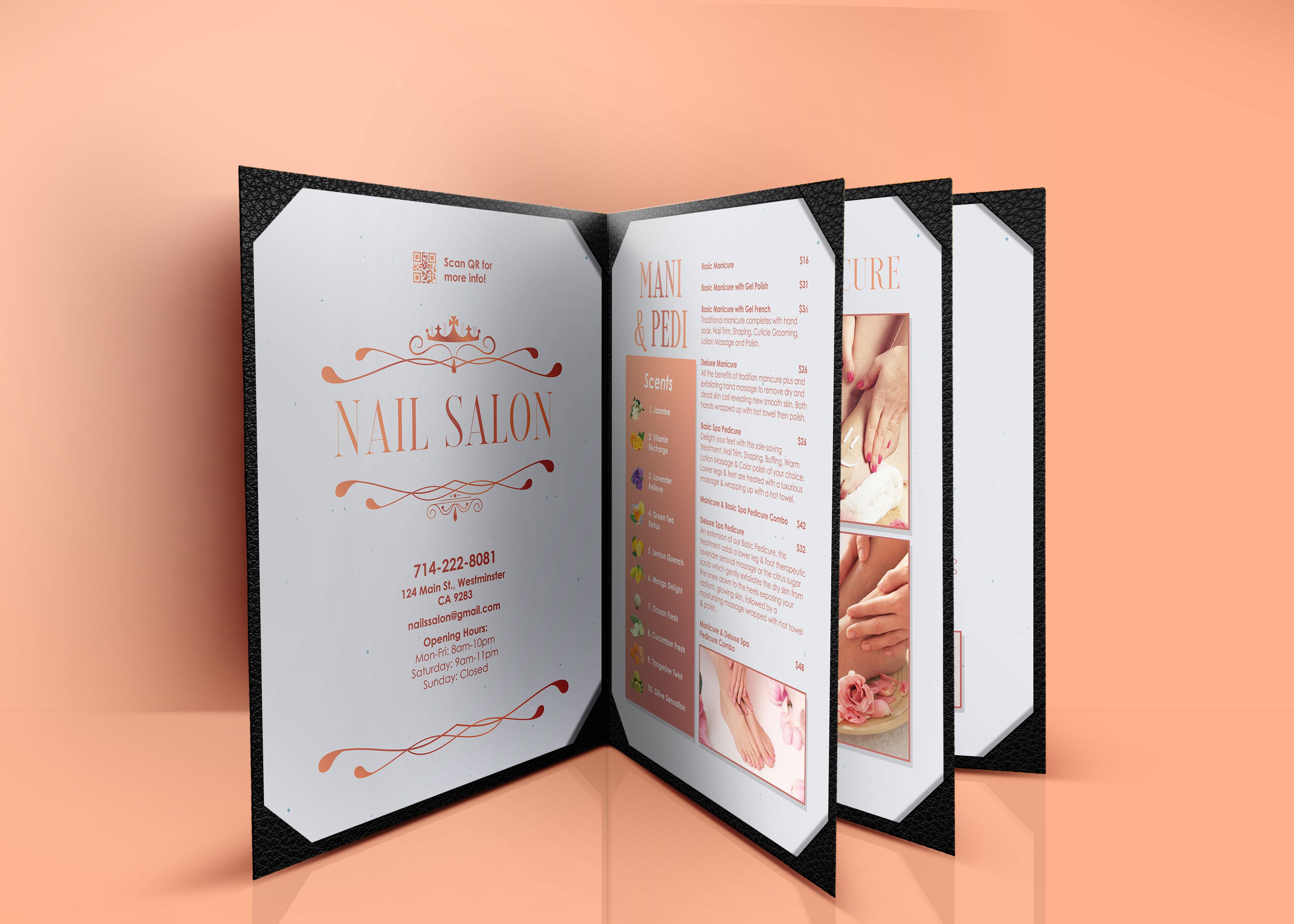 4 Page Menu 8.5x11 - 315