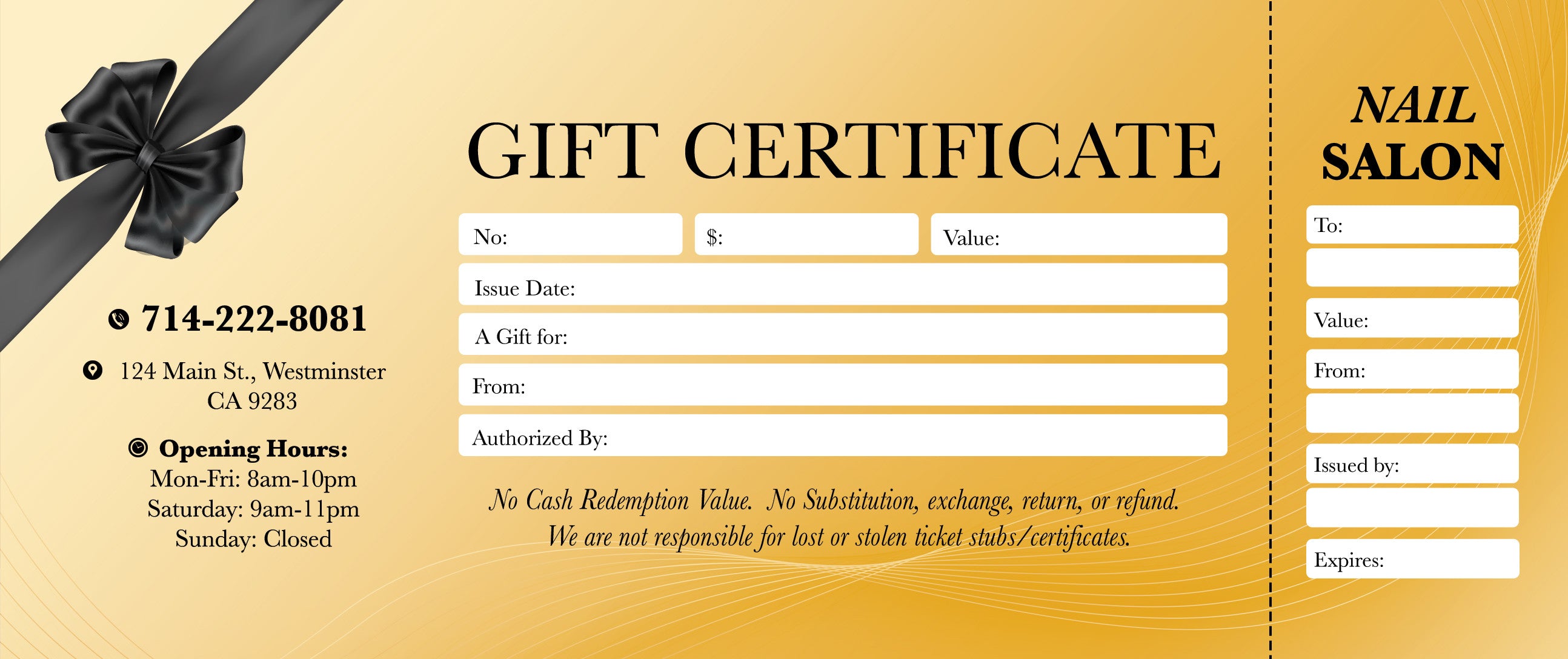 Gift Certificate - 301