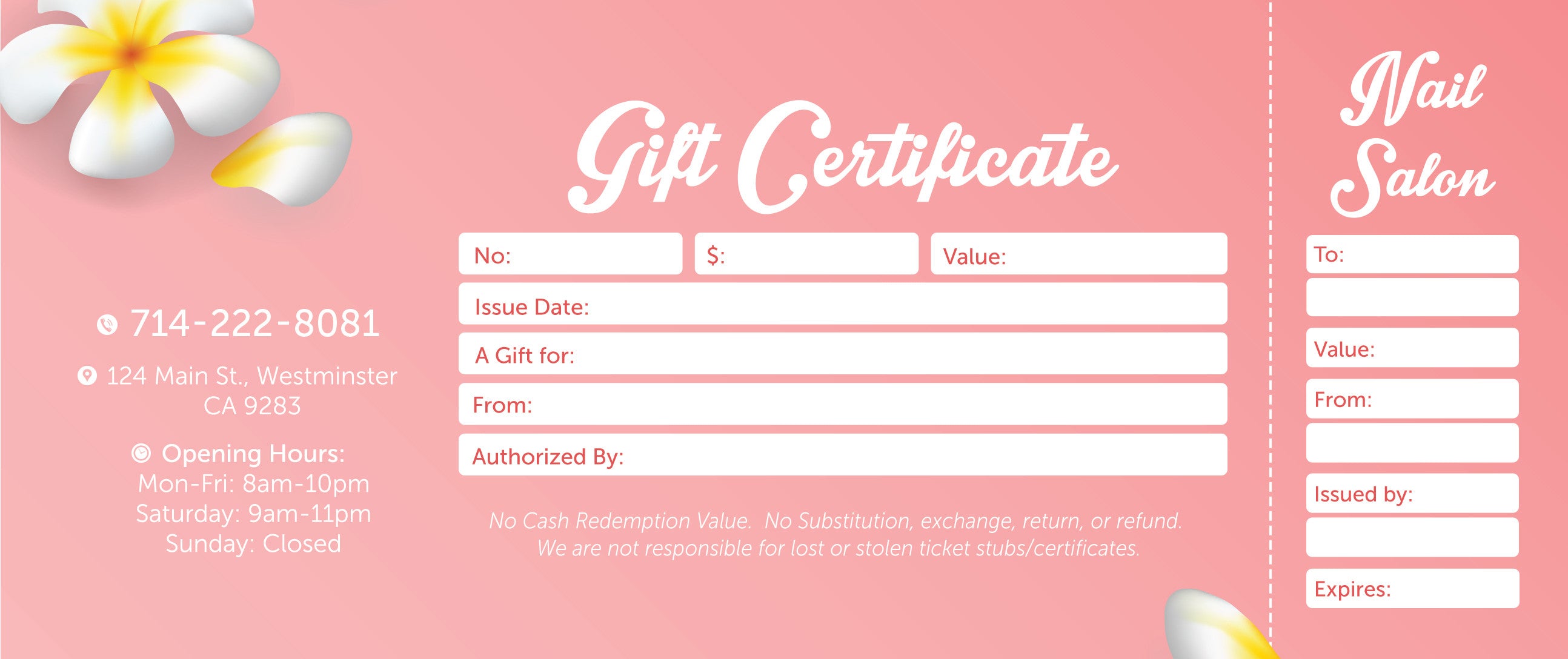 Gift Certificate - 302