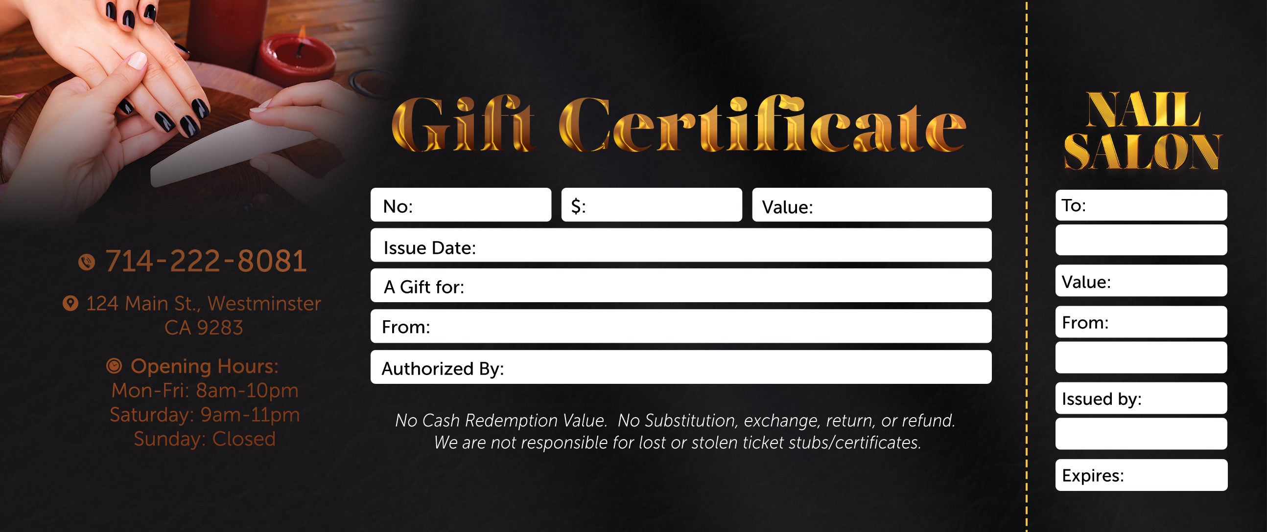 Gift Certificate - 303