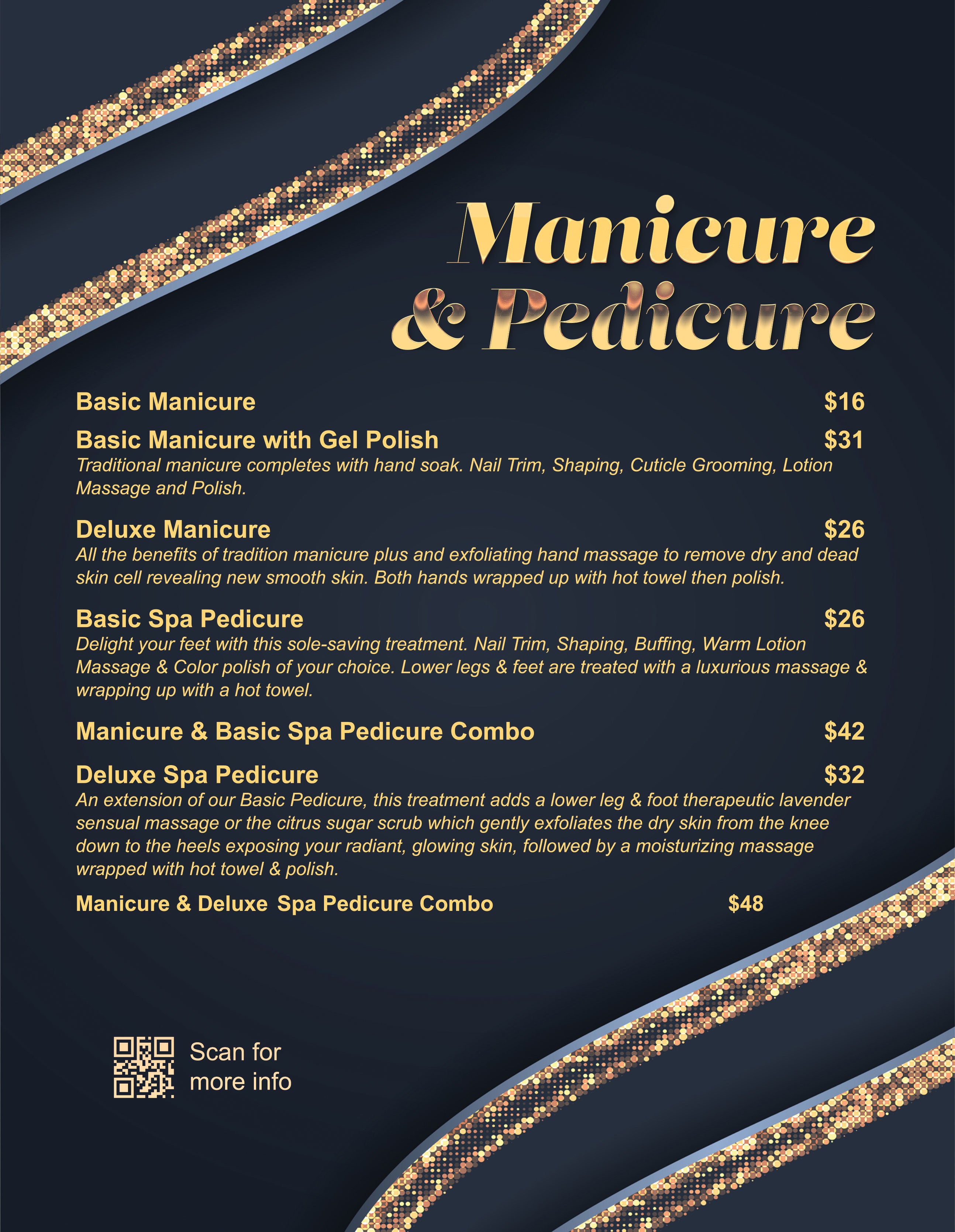 4 Page Menu 8.5x11 - 336