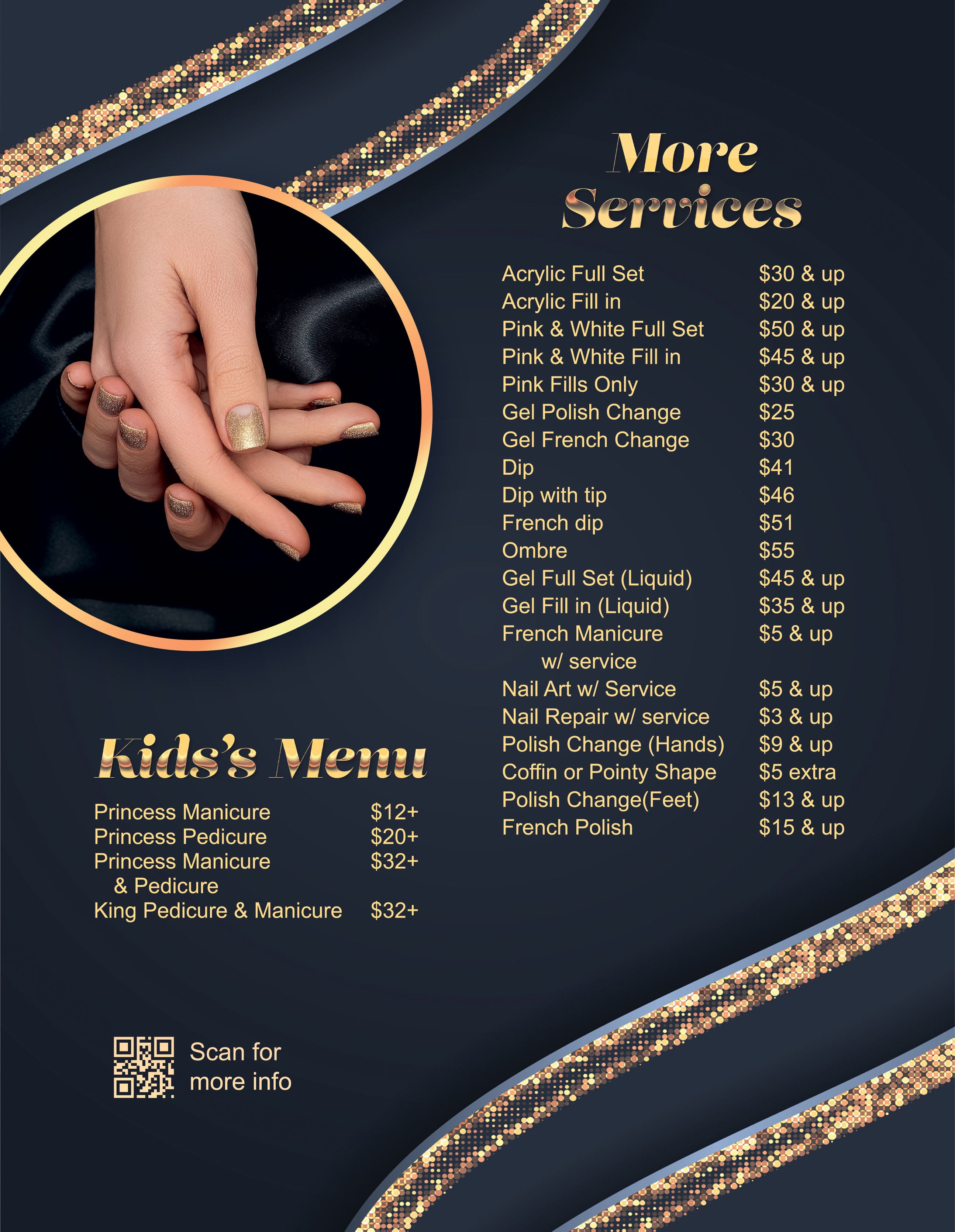 4 Page Menu 8.5x11 - 336