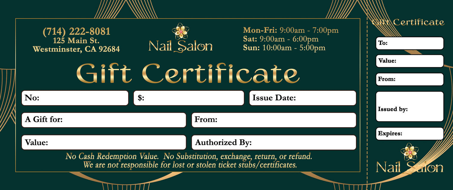 Gift Certificate - 319