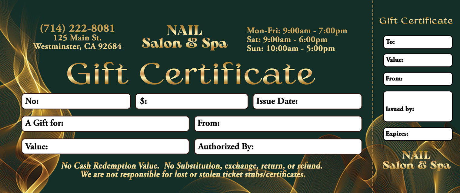 Gift Certificate - 325