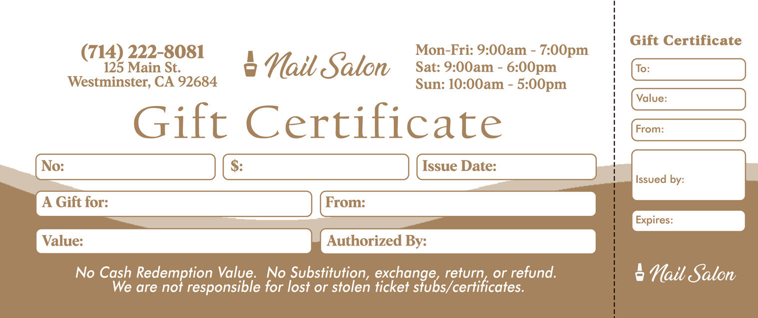 Gift Certificate - 341