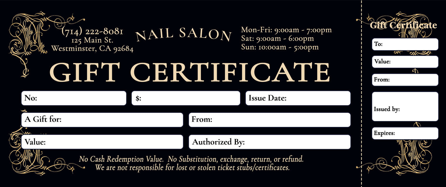 Gift Certificate - 351