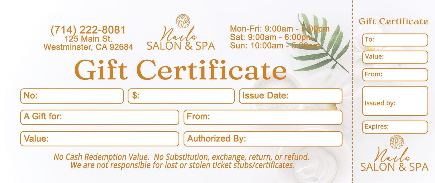 Gift Certificate - 356