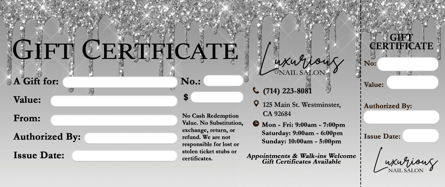 Gift Certificate - 358