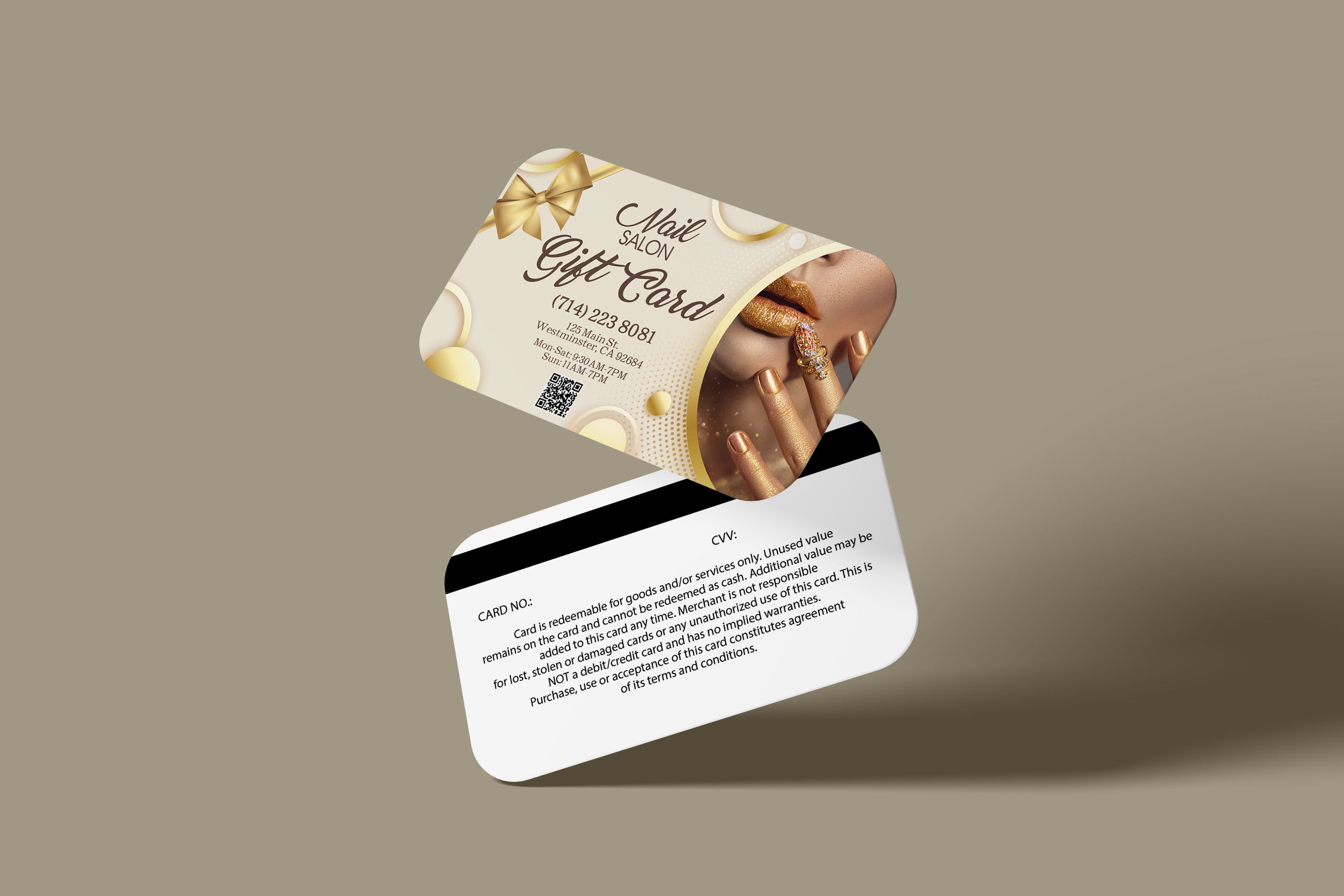 Gift cards - FOR MERCHANTS USE ONLY