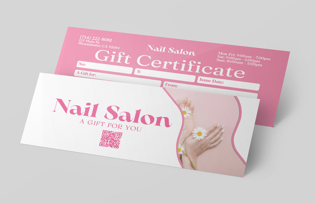 Gift Certificate without Stub - 03