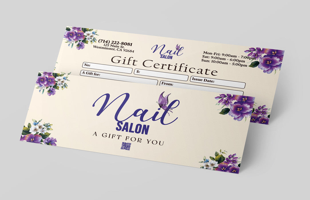 Gift Certificate without Stub - 04