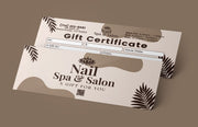 Gift Certificate without Stub - 05