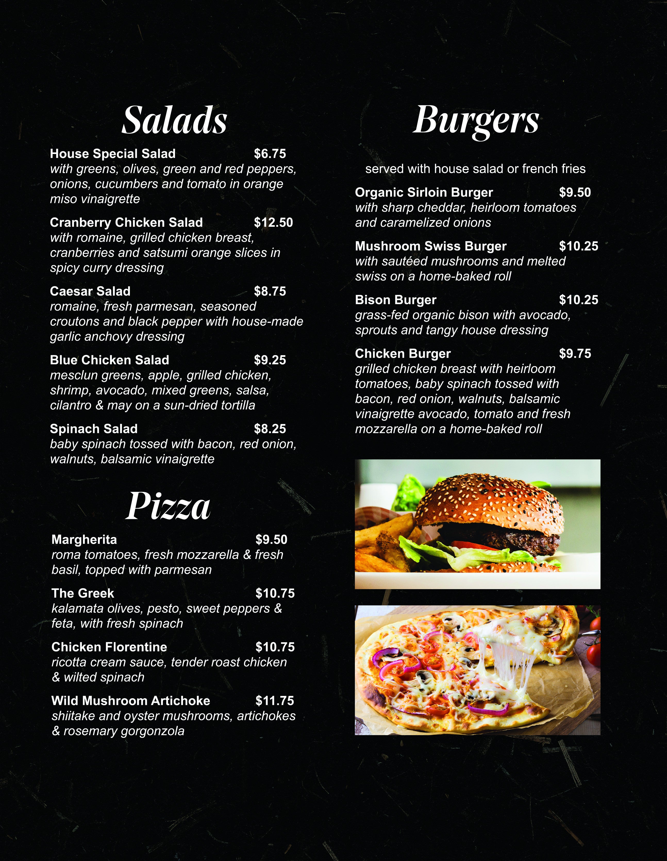 Restaurant 4 Page Menu 8.5x11 - 31