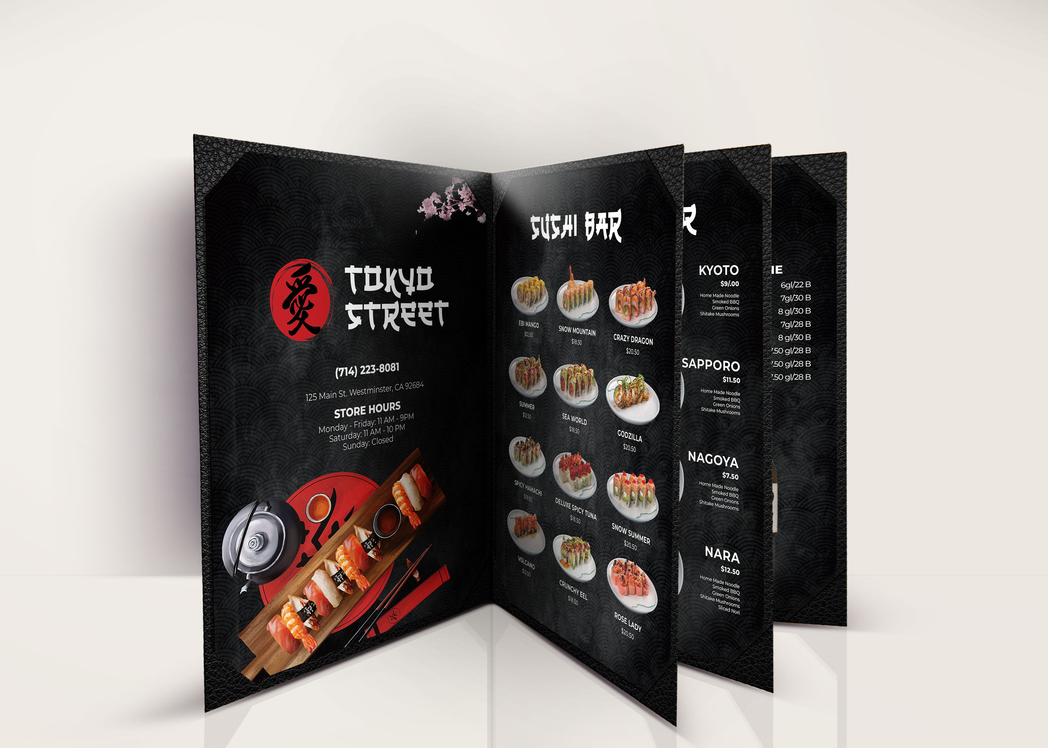 Restaurant 4 Page Menu 8.5x11 - 33