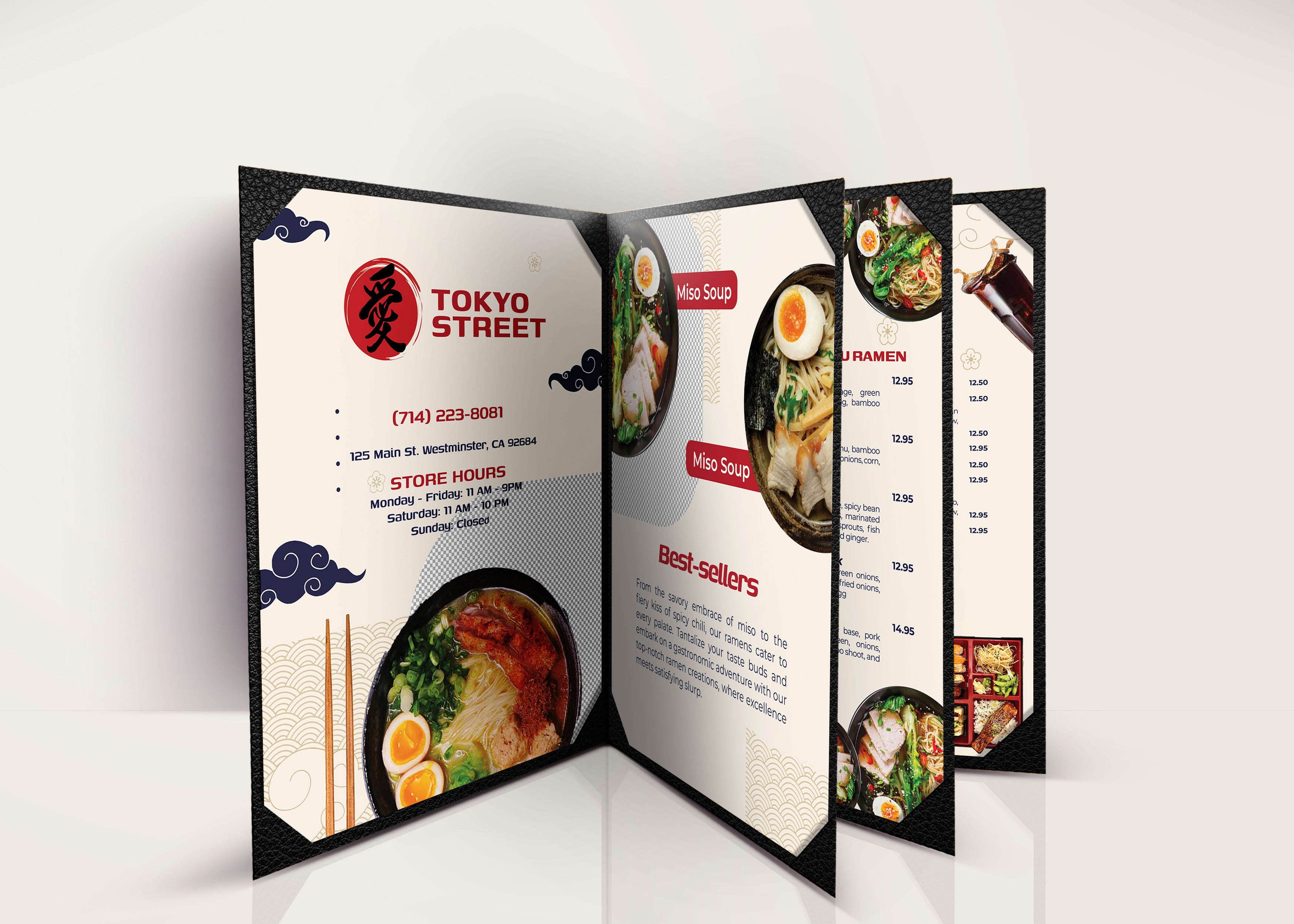 Restaurant 4 Page Menu 8.5x11 - 38