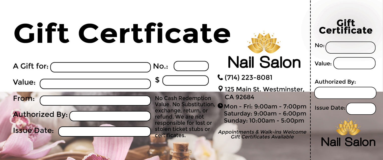 Gift Certificate - 374