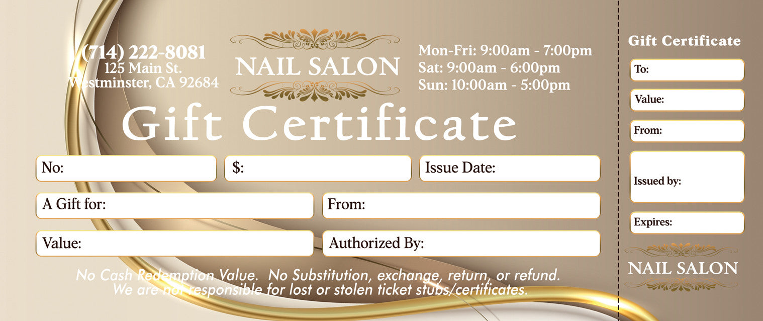 Gift Certificate - 379