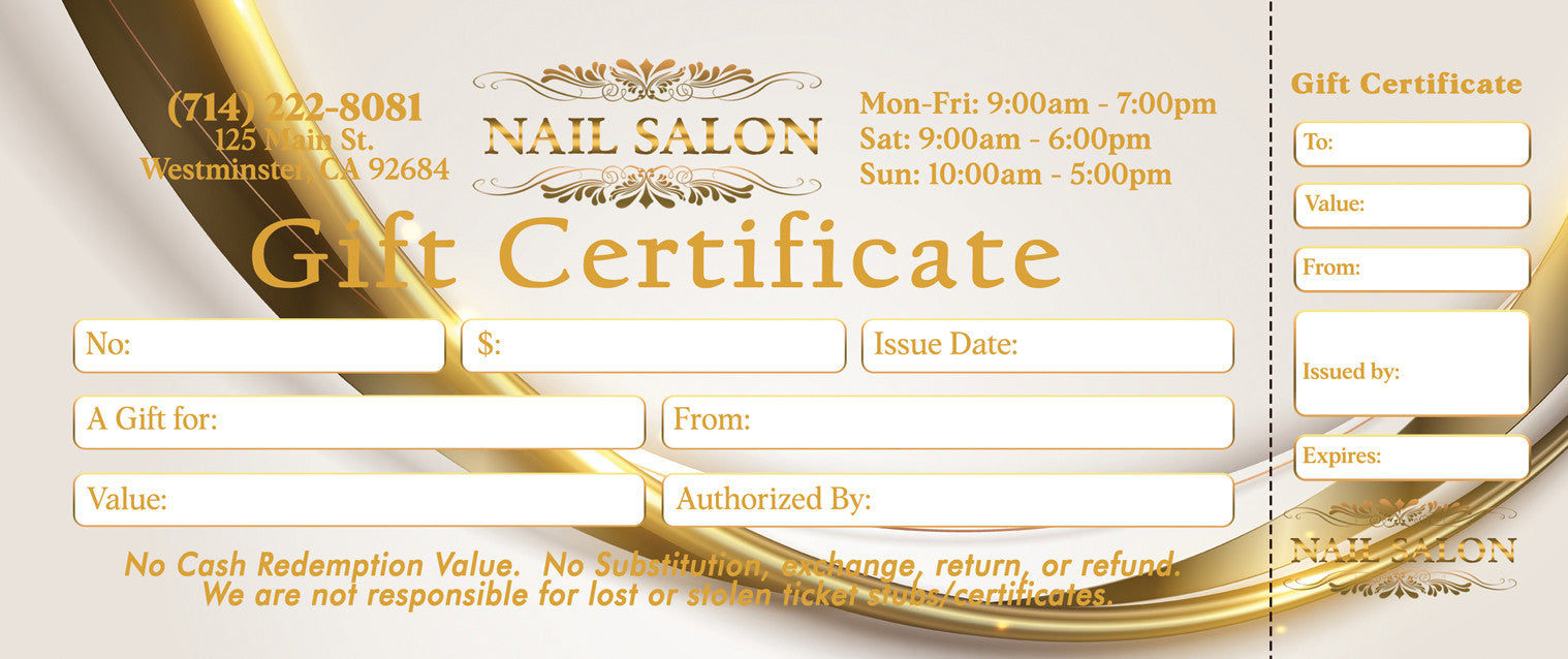 Gift Certificate - 381