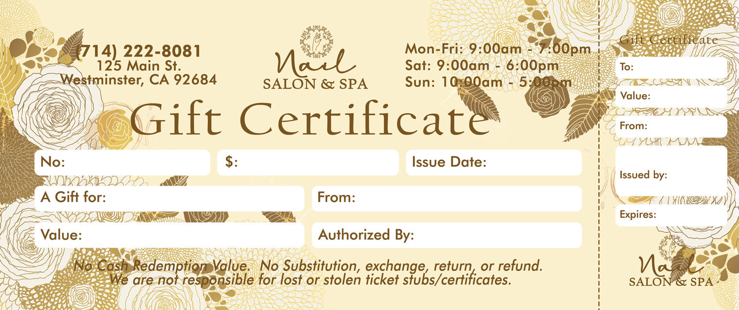 Gift Certificate - 385