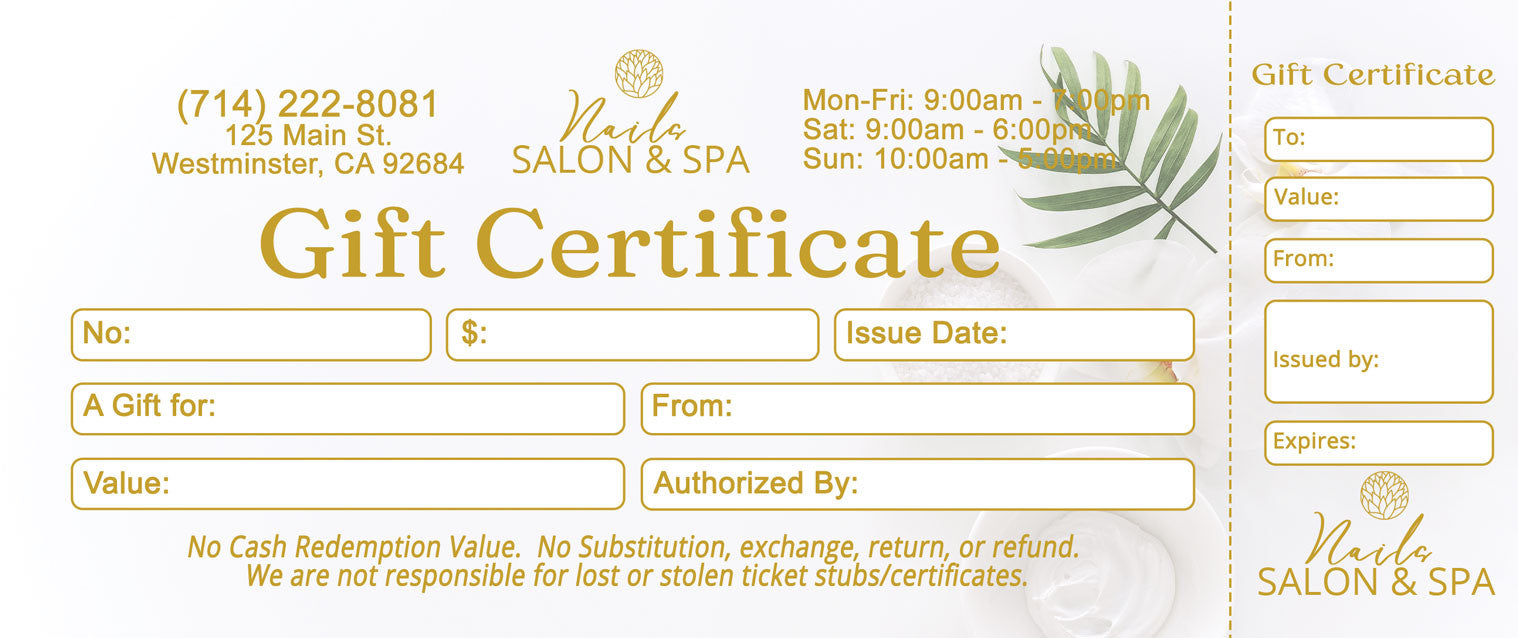 Gift Certificate - 386