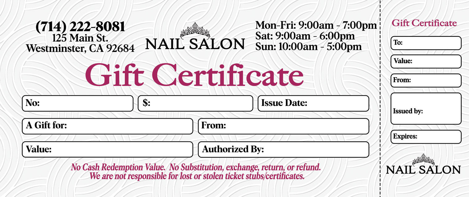 Gift Certificate - 392