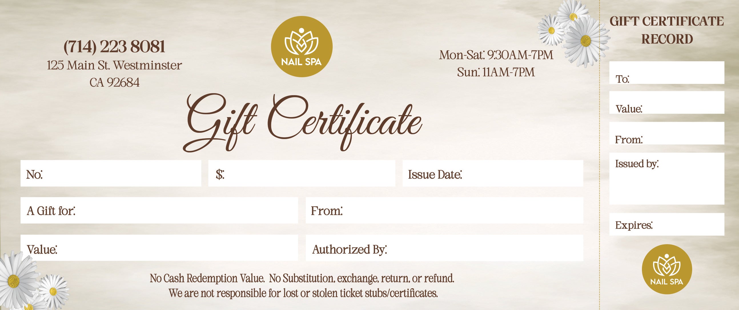 Gift Certificate - 399